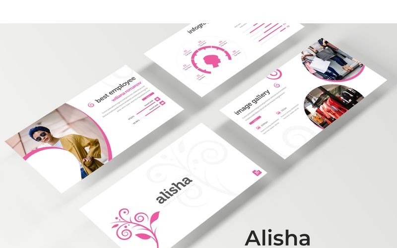 Alisha - szablon Keynote
