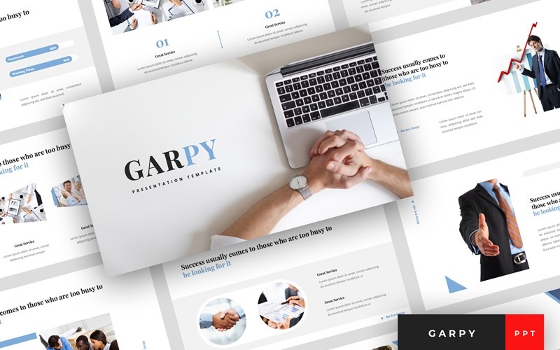 Garpy - PowerPoint-sjabloon voor bedrijven