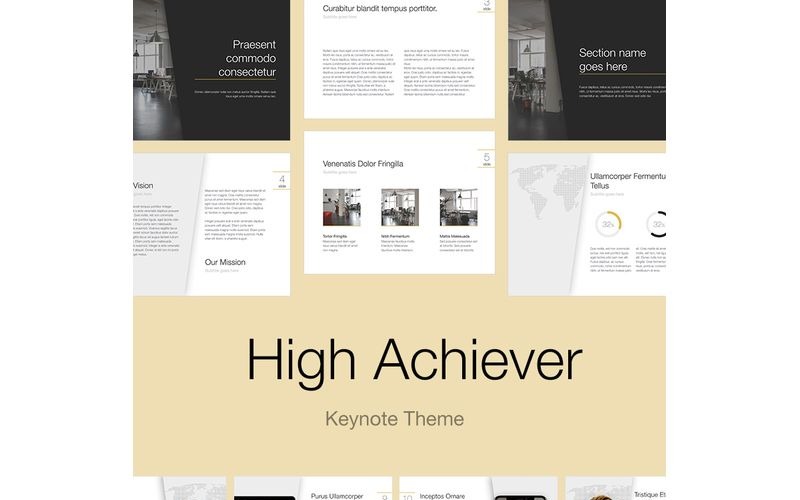 High Achiever - Modello di Keynote