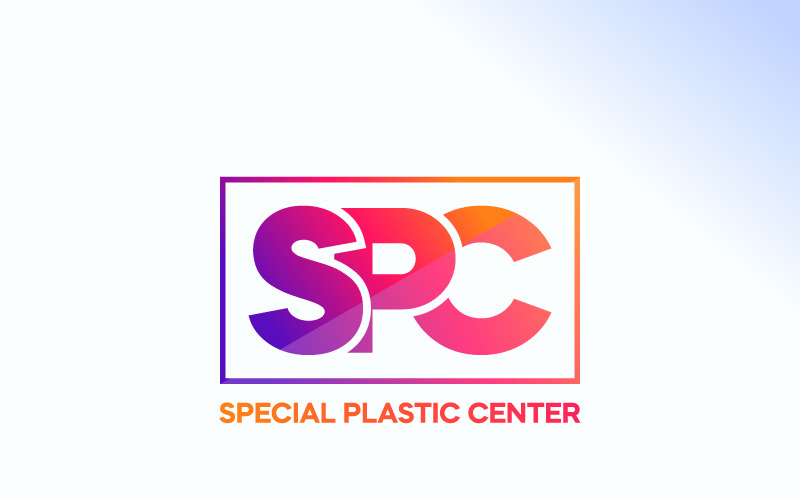 Download Шаблон логотипа "SPC PLASTIC Logo Template" / SPC PLASTIC Logo Template - Шаблон логотипа на тему графика branding illustration logotype simple creative strong flat idea shape sign brand emblem business clean symbol icon design logo vector abstractundefined