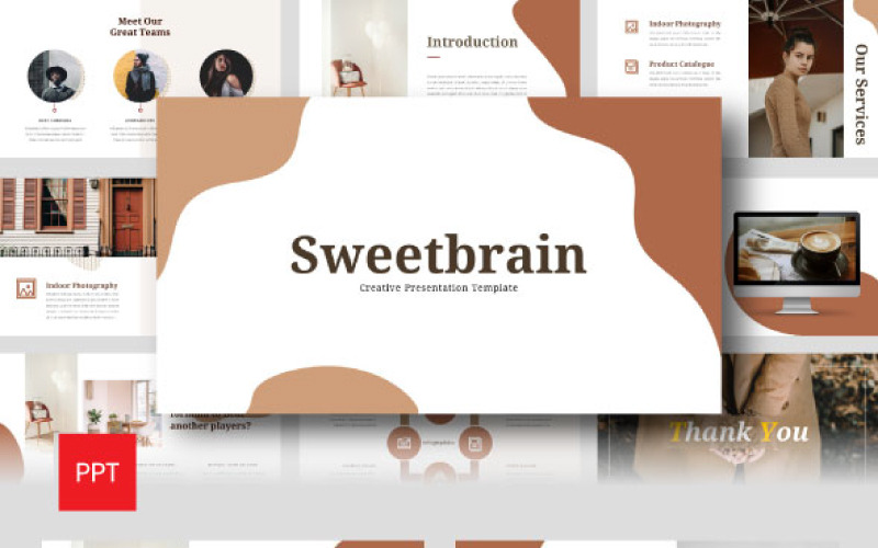 Sweetbrain的PowerPoint模板