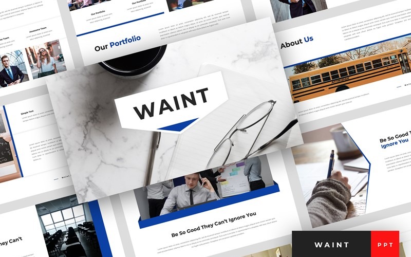 Waint - Modello di PowerPoint scuola