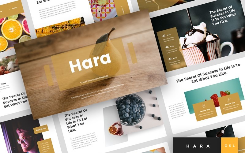 Hara - Food Google Slides