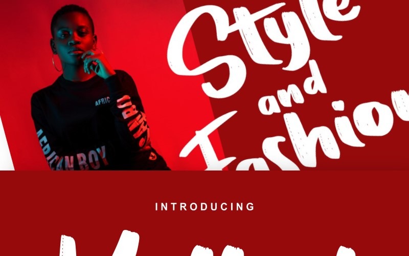 Kalled | Modern betűtípus kurzív betűtípus