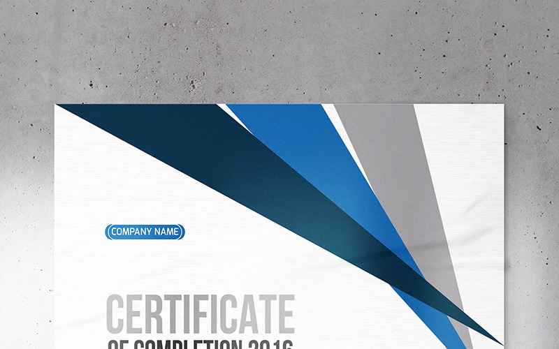 Download Шаблон сертификата "Portret mode with triangles Certificate Template" / Portret mode with triangles Certificate Template - Шаблон сертификата на тему графика certificate corporate decorative diploma elegant excellence frame graduation green modern multicolor ornament ornaments paper print ready template professional red simple