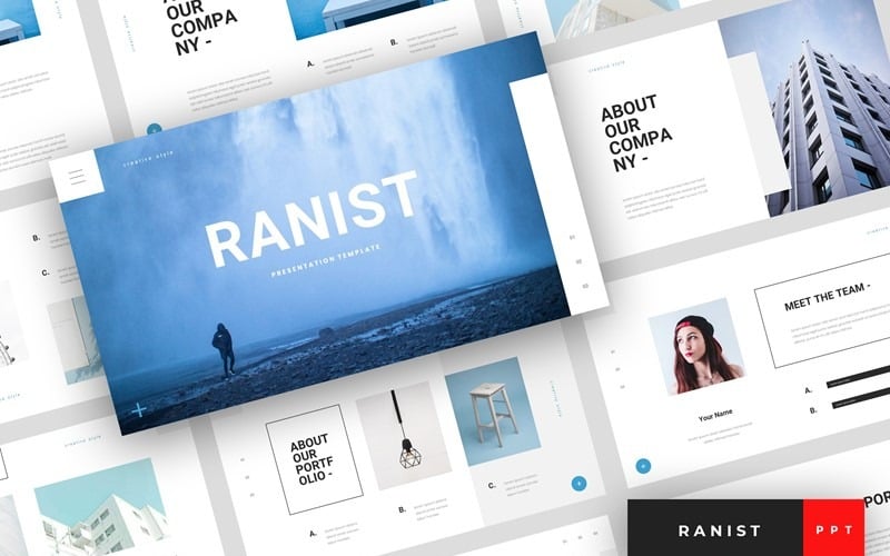 Ranist – kreativní PowerPoint šablona