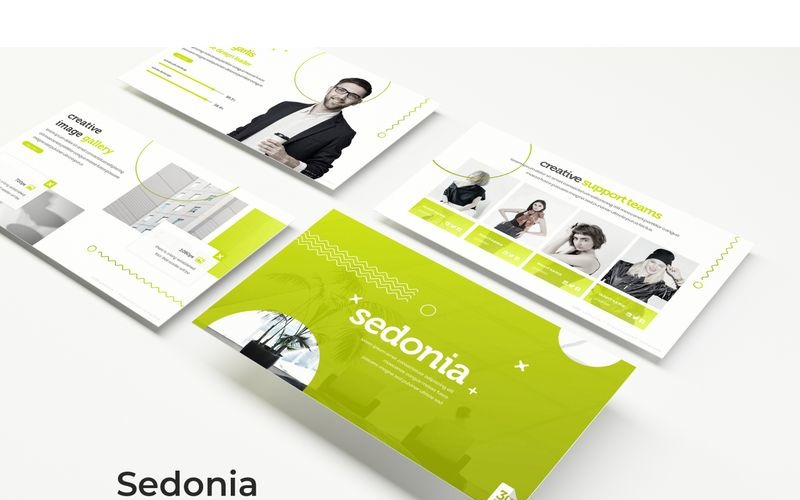 Sedonia PowerPoint-sjabloon