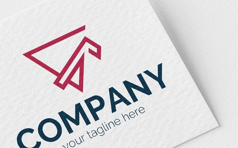 Download Шаблон логотипа "Triangle with an arrow Logo Template" / Triangle with an arrow Logo Template - Шаблон логотипа на тему графика arrow,dynamics,development,training,business,finance,real,estate,leader,construction,sign,minimalism,one,color,two,colors,emblem