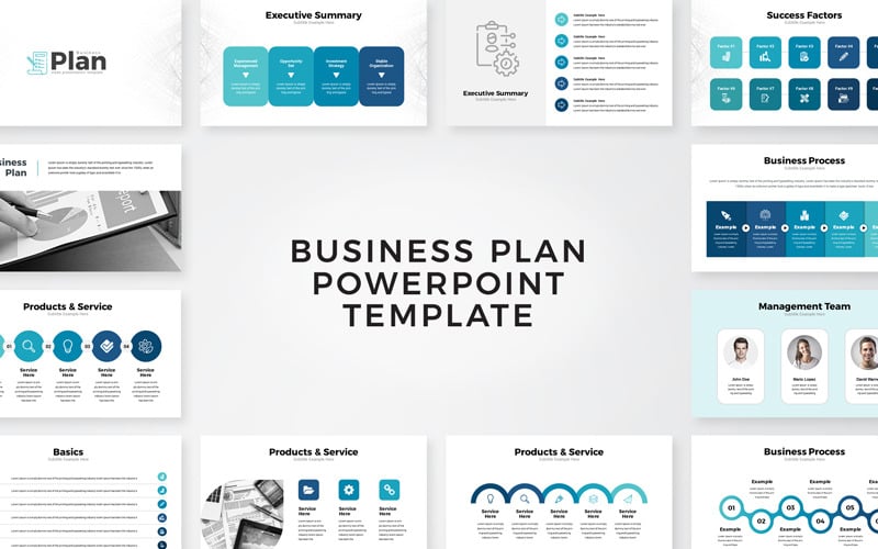 Business Plan Presentation PowerPoint template