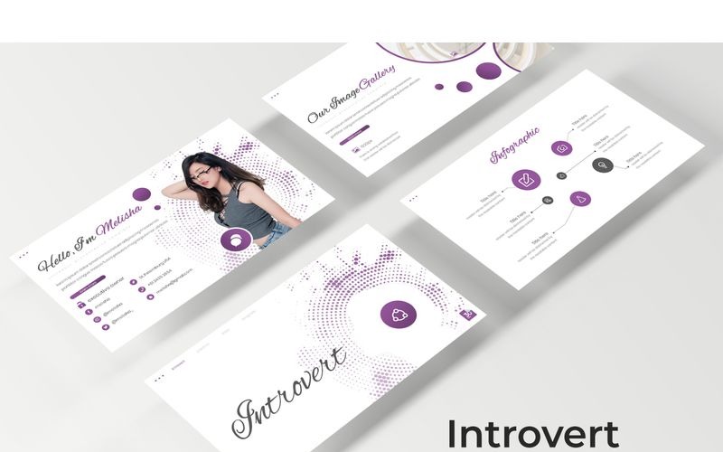 Introvertiert - Keynote-Vorlage