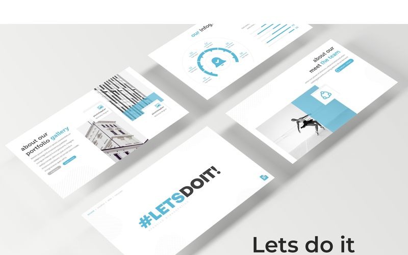 Laten we het doen - Keynote-sjabloon