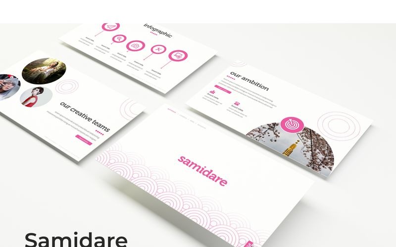 Modelo de PowerPoint Samidare