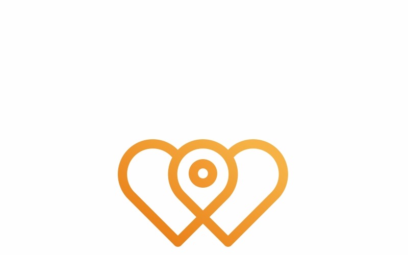 Подорож точки логотип шаблон