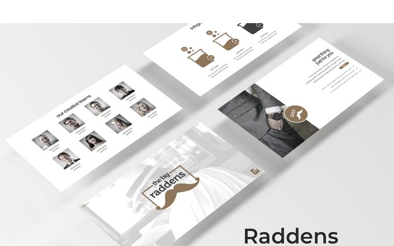 Raddens - Keynote-sjabloon