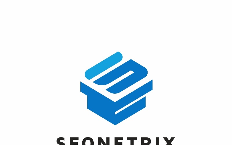 Download Шаблон логотипа "Seonetrix - Letter S Logo Template" / Seonetrix - Letter S Logo Template - Шаблон логотипа на тему графика alphabet app branding creative design graphic hexa hexagon icon initial internet letter logo media modern monogram pro s secure simple
