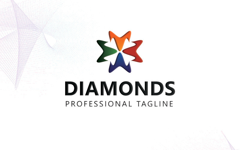 Download Шаблон логотипа "Diamonds Logo Template" / Diamonds Logo Template - Шаблон логотипа на тему графика beautiful bijoux bright crystal decorative diamond diamonds drop elegant emerald fashion fine art auction house gem gems gemstone jewel jeweler
