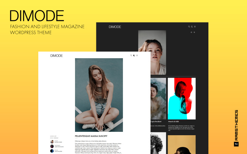DIMODE - Fashion and Lifestyle Trends Magazine WordPress Theme