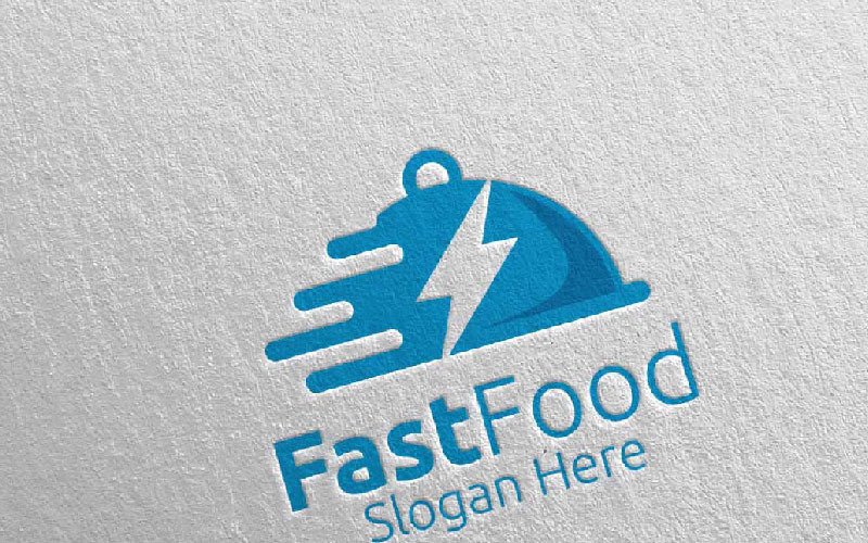 Download Шаблон логотипа "Fast Food Restaurant or Cafe 13 Logo Template" / Fast Food Restaurant or Cafe 13 Logo Template - Шаблон логотипа на тему графика food logo fork fresh cafe catering chef cooking restaurant knife diet eat eco green kitchen vegetarian spoon supplement nutrition fast