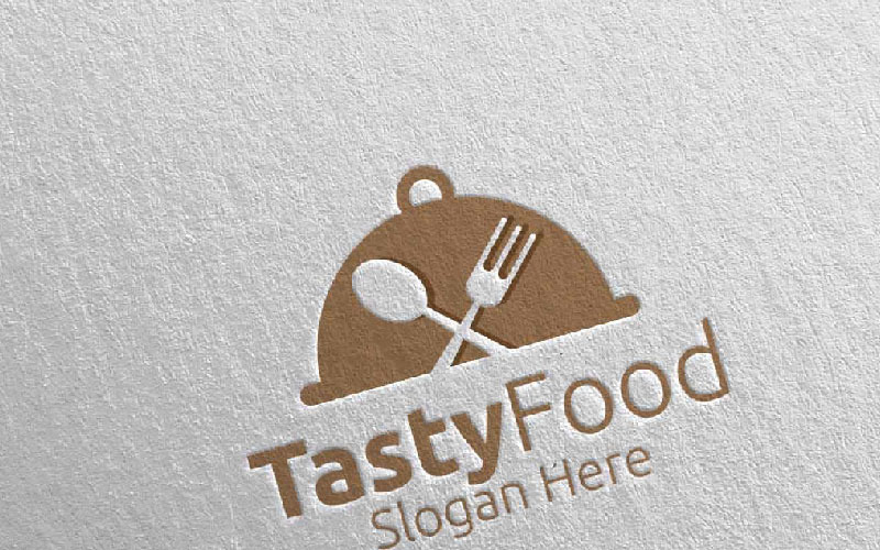 Download Шаблон логотипа "Good Food Restaurant or Cafe 11 Logo Template" / Good Food Restaurant or Cafe 11 Logo Template - Шаблон логотипа на тему графика food logo fork fresh cafe catering chef cooking restaurant knife diet eat eco green kitchen vegetarian spoon supplement nutrition vegan