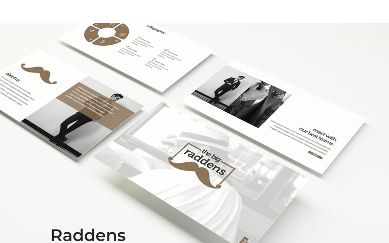 Шаблон Raddens PowerPoint
