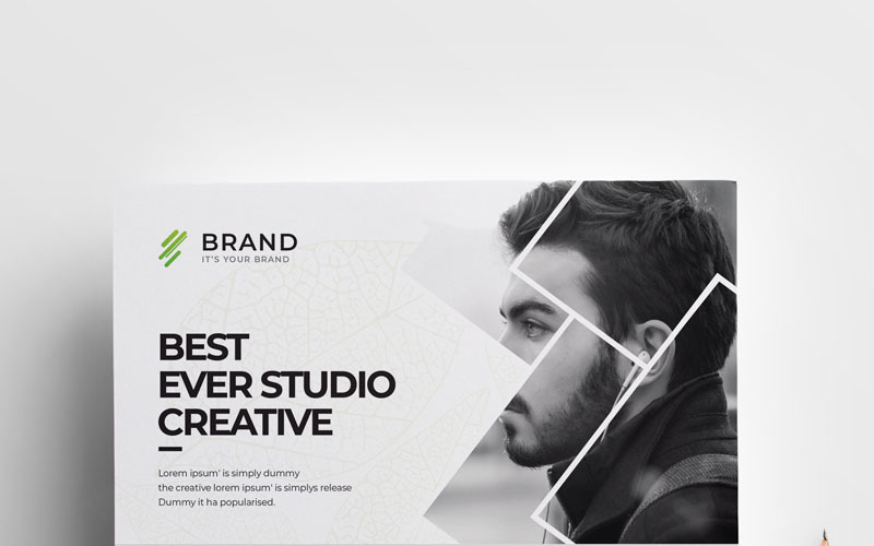 Download Фирменный стиль "Brand - Creative Business Flyer Vol_ 35 - Corporate Identity Template" / Brand - Creative Business Flyer Vol_ 35 - Corporate Identity Template - Фирменный стиль на тему графика flyer corporate corporate creative flyer travel business card card liflet computer internet stationery id kit blue hi-quality official symple green