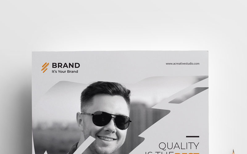 Download Фирменный стиль "Brand - Creative Business Flyer Vol_ 37 - Corporate Identity Template" / Brand - Creative Business Flyer Vol_ 37 - Corporate Identity Template - Фирменный стиль на тему графика flyer corporate corporate creative flyer travel business card card liflet computer internet stationery id kit blue hi-quality official symple green