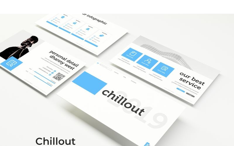 Chillout PowerPoint-sjabloon