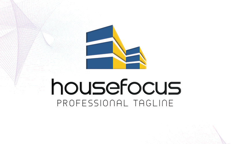 Download Шаблон логотипа "Housefocus Logo Template" / Housefocus Logo Template - Шаблон логотипа на тему графика agency app booking build building business camera color colorful comapny estate focus home house lens logo template media photo real