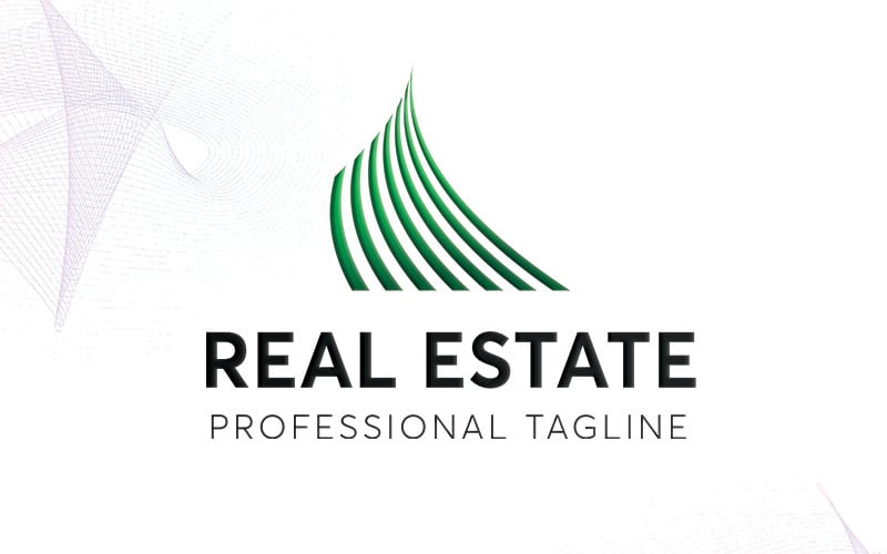 Download Шаблон логотипа "Real Estate Logo Template" / Real Estate Logo Template - Шаблон логотипа на тему графика animals brand logo branding company creative free geek learning logotype media nerd business newspaper planet real estate science space startup