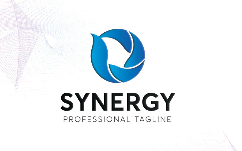 Download Шаблон логотипа "Synergy Logo Template" / Synergy Logo Template - Шаблон логотипа на тему графика abstract blossom business communication consulting creative development different donate donation enterprise flowers gift group grow growth holding interaction interactivity invest