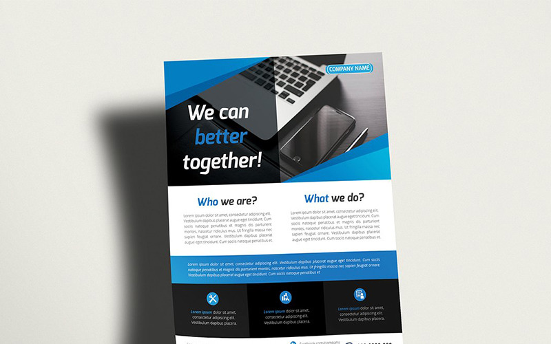 Download Фирменный стиль "Multipurpose Clean Flyer - Corporate Identity Template" / Multipurpose Clean Flyer - Corporate Identity Template - Фирменный стиль на тему графика ad advertisement business clean commerce company corporate creative elegant flat flyer icon idea minimal modern multipurpose photography poster print template