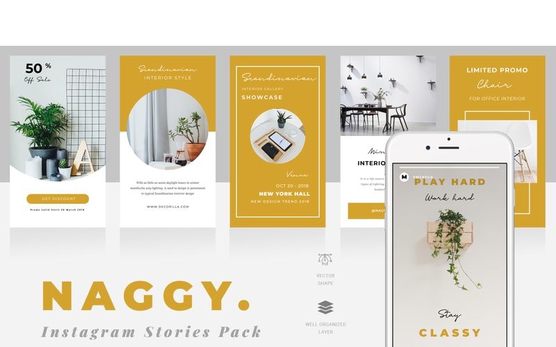 Naggy - Instagram Stories Social Media Mall