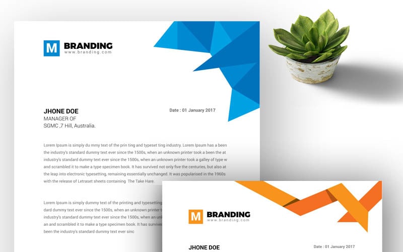 Text - Corporate Identity Template