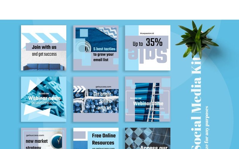 Download Шаблон для соцсетей "Vanesha  - Instagram Post Social Media Template" / Vanesha  - Instagram Post Social Media Template - Шаблон для соцсетей на тему графика 