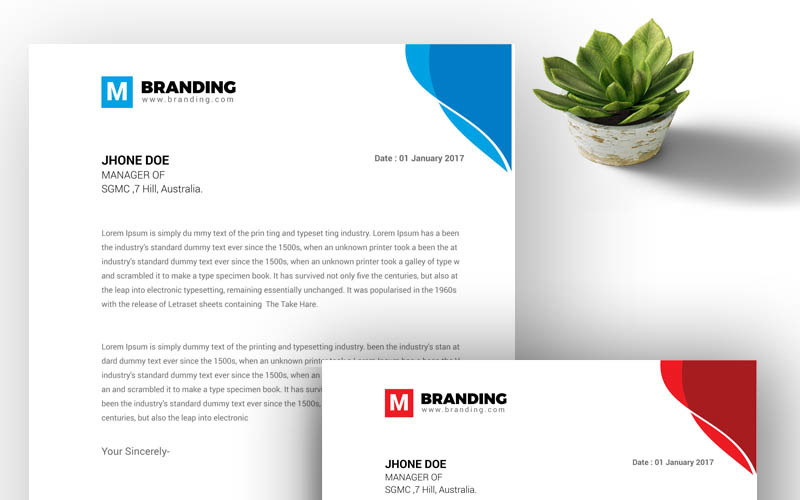 Download Фирменный стиль "Vector - Corporate Identity Template" / Vector - Corporate Identity Template - Фирменный стиль на тему графика a4 ai brand identity branding clean letterhead corporate eps minimal modern professional psd stationary word template