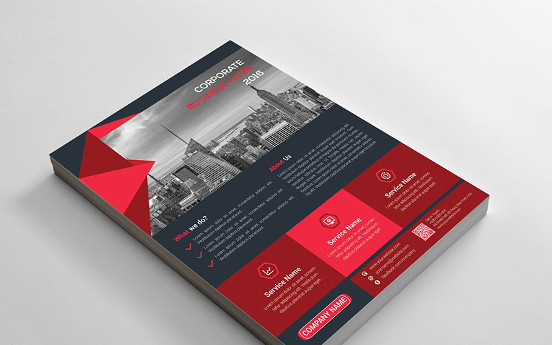 Download Фирменный стиль "Geometric Modern Dark and White mode Flyer - Corporate Identity Template" / Geometric Modern Dark and White mode Flyer - Corporate Identity Template - Фирменный стиль на тему графика abstract flyer advert advertisement agency agent business clean design conference flyer corporate creative editable template group study illustrator marketing