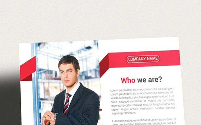 Download Фирменный стиль "Marketing Flyer - Corporate Identity Template" / Marketing Flyer - Corporate Identity Template - Фирменный стиль на тему графика agency business colorful corporate creative design digital flyer graphic layout layouts marketing modern social media tech technology template working