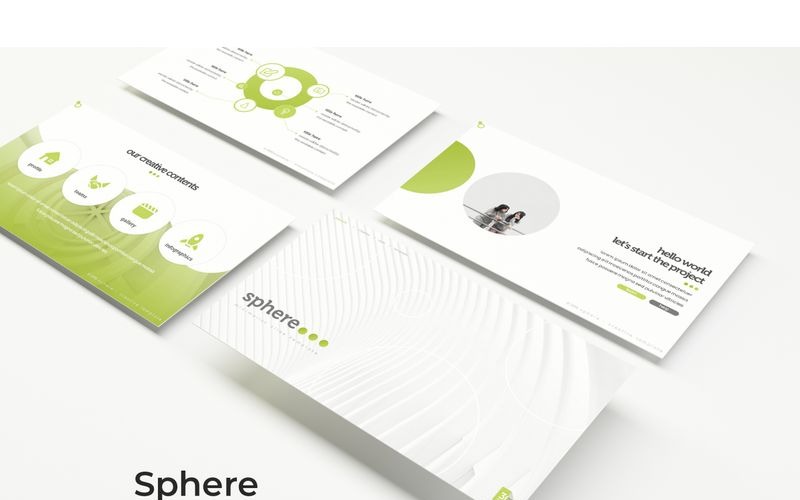 Шаблон Sphere PowerPoint