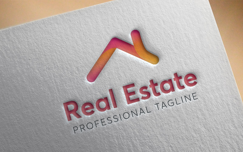 Logo de construction - modèle de logo immobilier