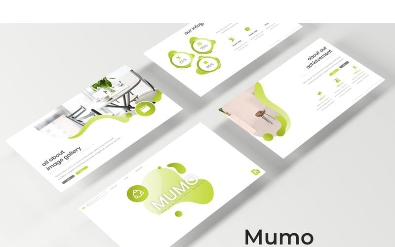 Mumo - шаблон Keynote
