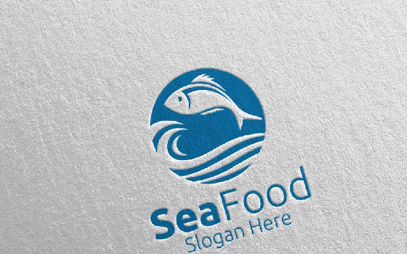 Download Шаблон логотипа "Fast Food Restaurant or Cafe 92 Logo Template" / Fast Food Restaurant or Cafe 92 Logo Template - Шаблон логотипа на тему графика seafood restaurant cafe fish crab chef logo catering cooking food fork vegetarian organic cook leaf sea fresh eat kitchen knifeundefined