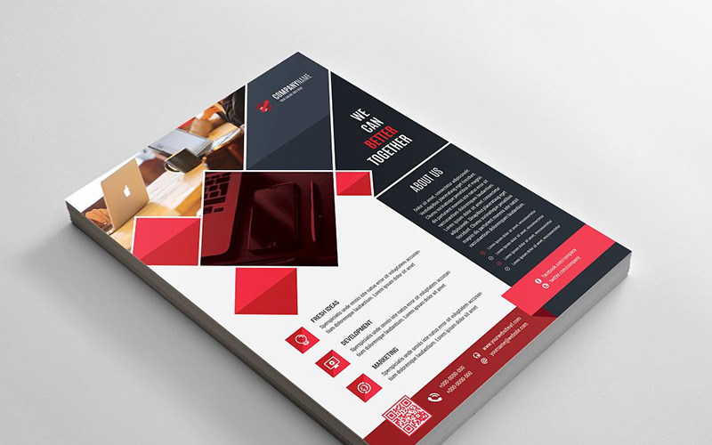 Download Фирменный стиль "Geometric - Corporate Identity Template" / Geometric - Corporate Identity Template - Фирменный стиль на тему графика abstract flyer advert advertisement agency agent business clean design conference flyer corporate creative editable template group study illustrator marketing