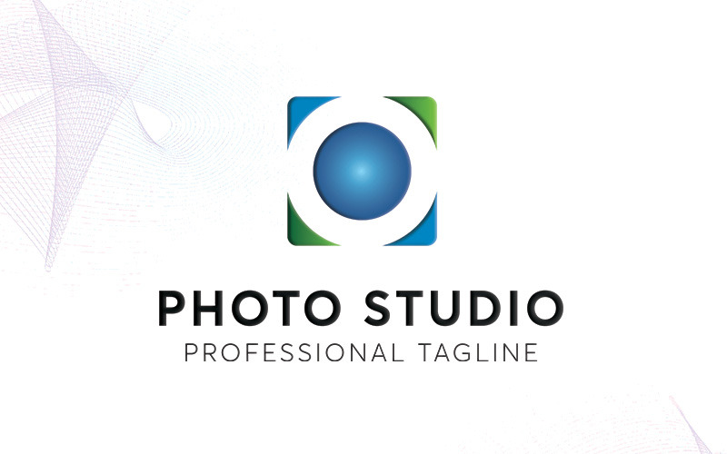 Modelo de logotipo do Photo Studio