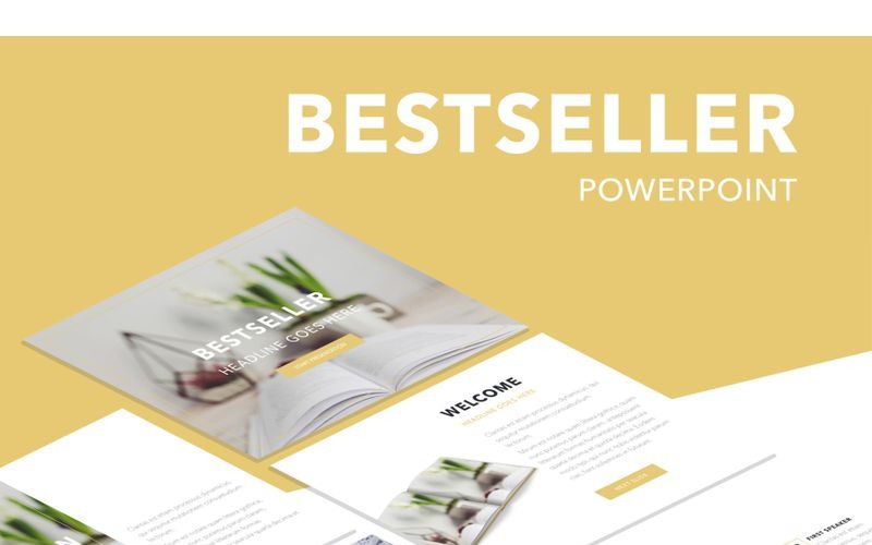 Bestseller šablona PowerPoint