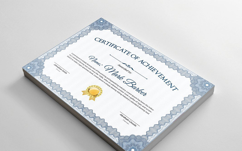 Classic Certificate Template