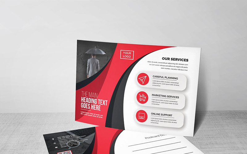 Download Фирменный стиль "Curvy Modern Postcard - Corporate Identity Template" / Curvy Modern Postcard - Corporate Identity Template - Фирменный стиль на тему графика abstract art artistic black postcard blue building computer corporate graph graphic green hi-quality id kit internet logo modern multimedia official