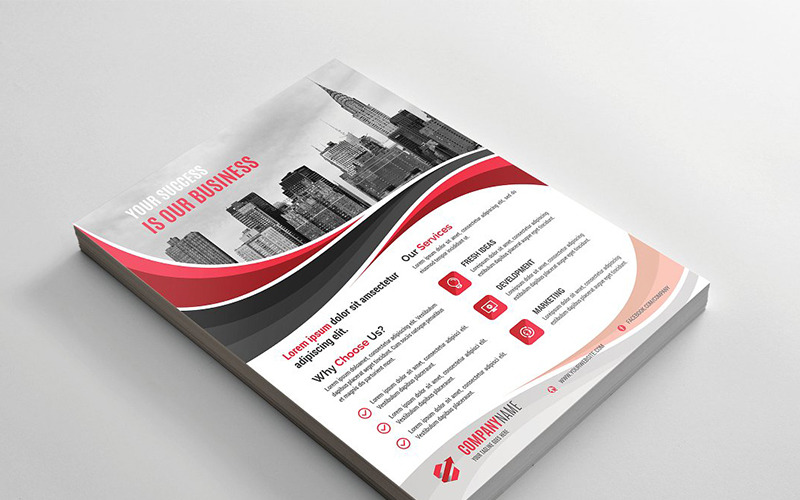 Download Фирменный стиль "Wavy Modern - Corporate Identity Template" / Wavy Modern - Corporate Identity Template - Фирменный стиль на тему графика a4 abstract flyer advert advertisement agency agent business clean design conference flyer corporate creative editable template group study illustrator marketing