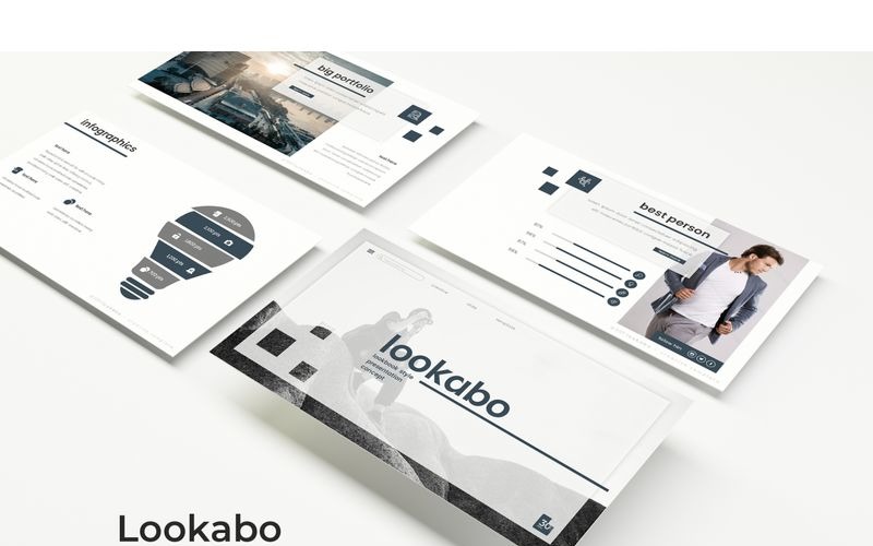 Lookabo Modèle PowerPoint