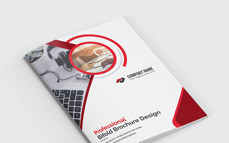 Download Фирменный стиль "Modern Bifold Brochure - Corporate Identity Template" / Modern Bifold Brochure - Corporate Identity Template - Фирменный стиль на тему графика abstract agency bi-fold brochure bifold blue business clean company profile corporate creative creativity fold gradient green market marketing modern multipurpose