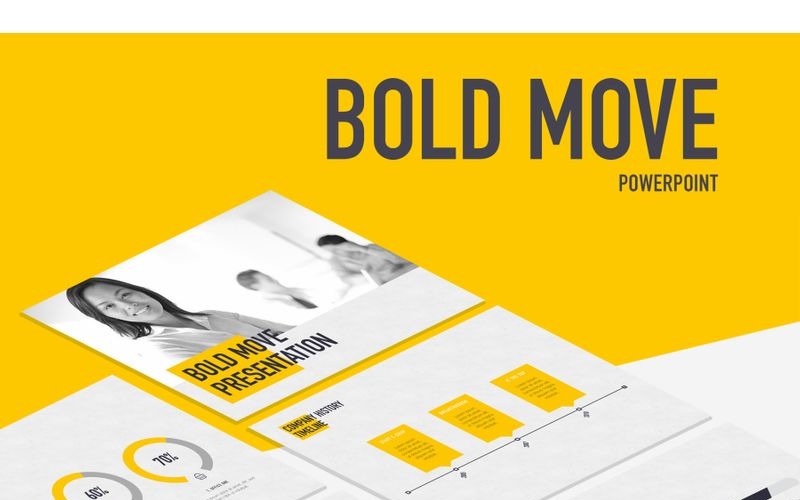 Bold Move PowerPoint template